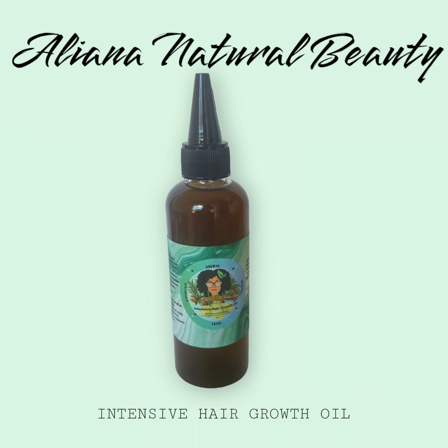 INTENSIVE NATURAL HAIR GROWTH OIL  3.4 oz